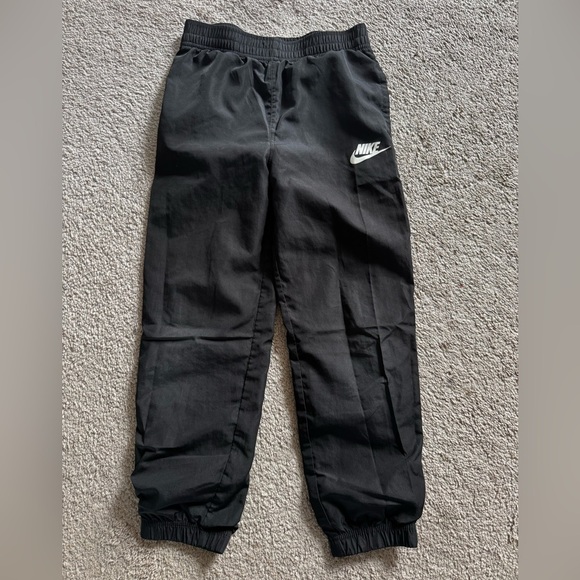 Nike Other - Nike Black Kids' Jogger Sweatpants with White Logo